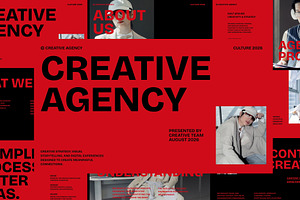 Creative Agency Google Slides, a Presentation Template by adoestudio