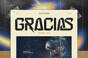 Voltstrom, a Sans Serif Font by Burntilldead (Thumbnail 12 of 12)