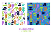 Modern Flora Shapes and Patterns, an Object Graphic by Olena Halahan (Thumbnail 4 of 4)