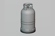 Gas Cylinder, an Object 3D Model by fahad121 (Thumbnail 7 of 7)