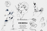 CHIMERA: Raw Surreal Line Art, an Animal Illustration by Purple (Thumbnail 4 of 12)
