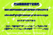 Cenatyc - Y2K Font, a Font by Snape Design Studio (Thumbnail 2 of 5)