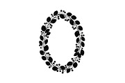 Floral Oval Wreath SVG Bundle, an Illustration by yasushie (Thumbnail 9 of 31)