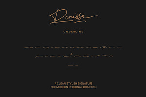 Renissa Signature Font