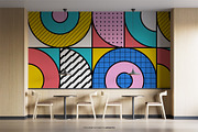 Memphis Futura patterns, a Pattern Graphic by Designnina Shop (Thumbnail 4 of 9)