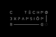 MINIMAL - modern futuristic font, a Sans Serif Font by MoonBandit (Thumbnail 3 of 7)