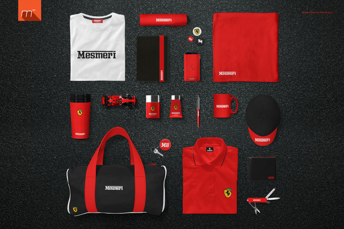 Car Racing Company Identity Mock-up, an Advertising Mockup by Mocca Mockups Store (Photo 3 of 5)