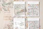 Pastel Floral Luxury Pattern, a Pattern Graphic by paper aesthetic (Thumbnail 5 of 9)