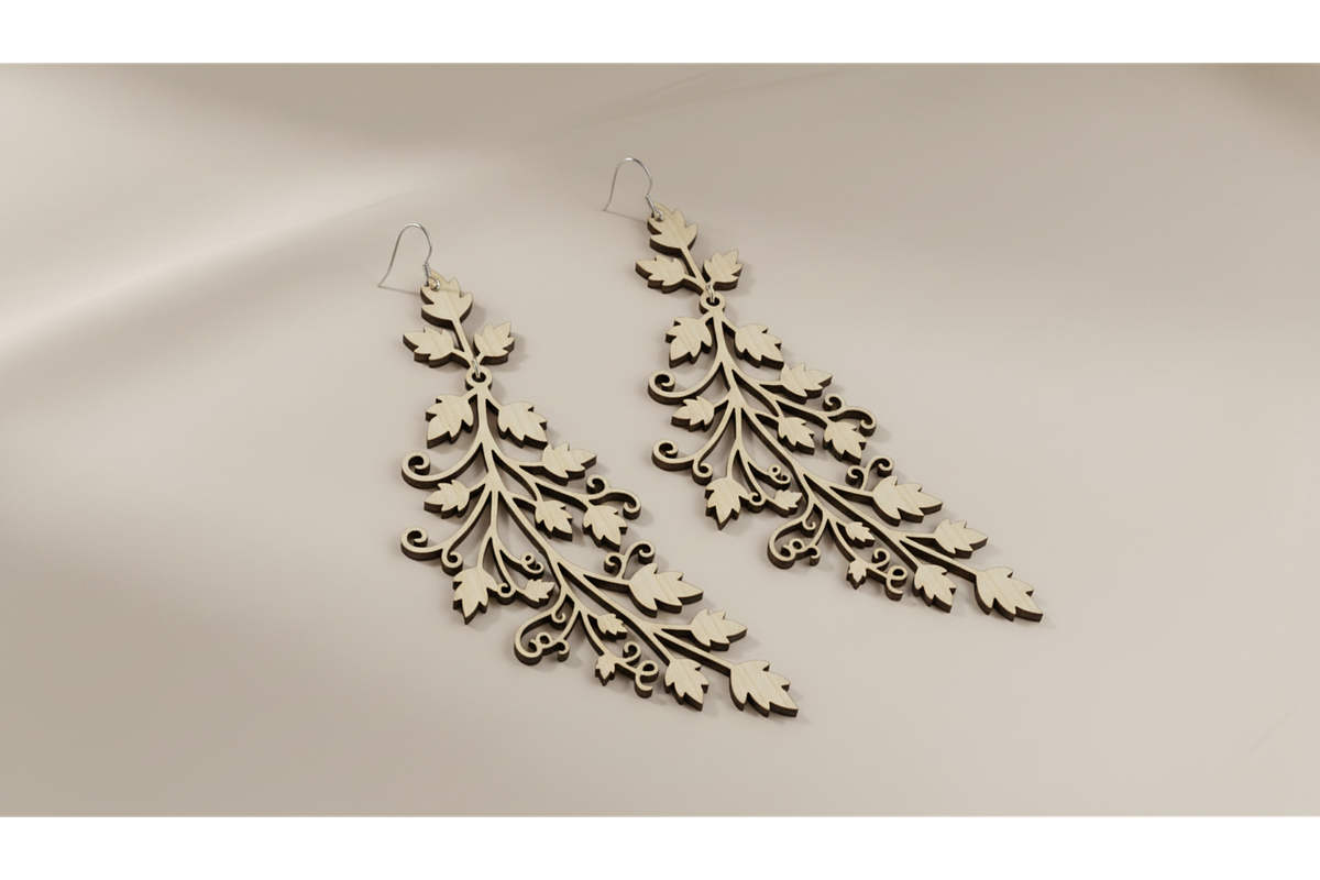 Floral Chic Earring Bundle, a Graphic by musafir_fashion (Photo 2 of 11)
