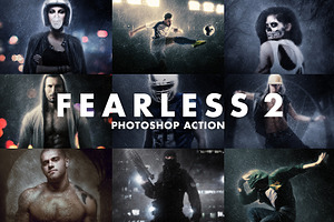 Fearless 2 Photoshop Action