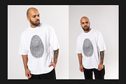 T-Shirt Mock-Up Set, a Shirt Mockup by Freeman Studio (Thumbnail 14 of 20)