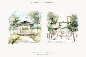 Wedding Illustrations I