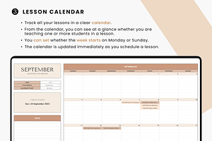 Tutoring Organizer & Lesson Planner