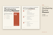 Thanksgiving Hosting Planner PDF, a Stationery Template by KnightWipers (Thumbnail 10 of 10)