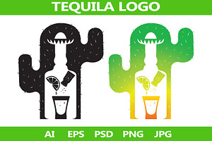 Tequila Cactus Logo