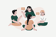 Management Conflict Illustration, an Object Graphic by Jump Studio (Thumbnail 7 of 12)
