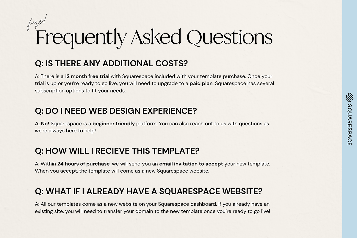 Squarespace Website Template Coach, a Squarespace Template by Breah Designs (Photo 9 of 10)