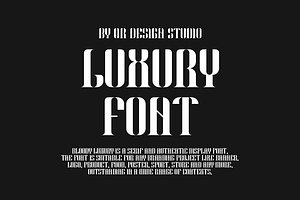 Bloody Luxury Font