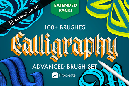 Advanced Calligraphy Brush set