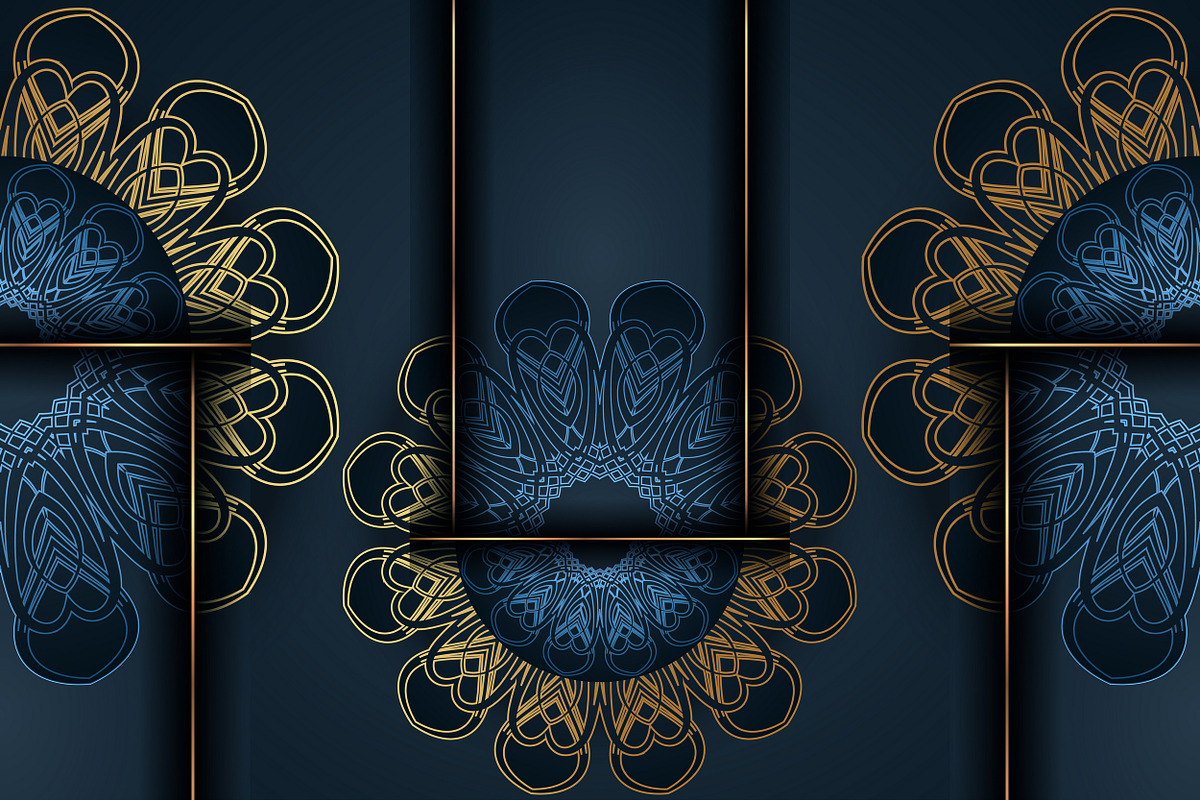 Mandala Ornamental Geometry Bundle, a Background Graphic by NJ Himel (Photo 3 of 92)