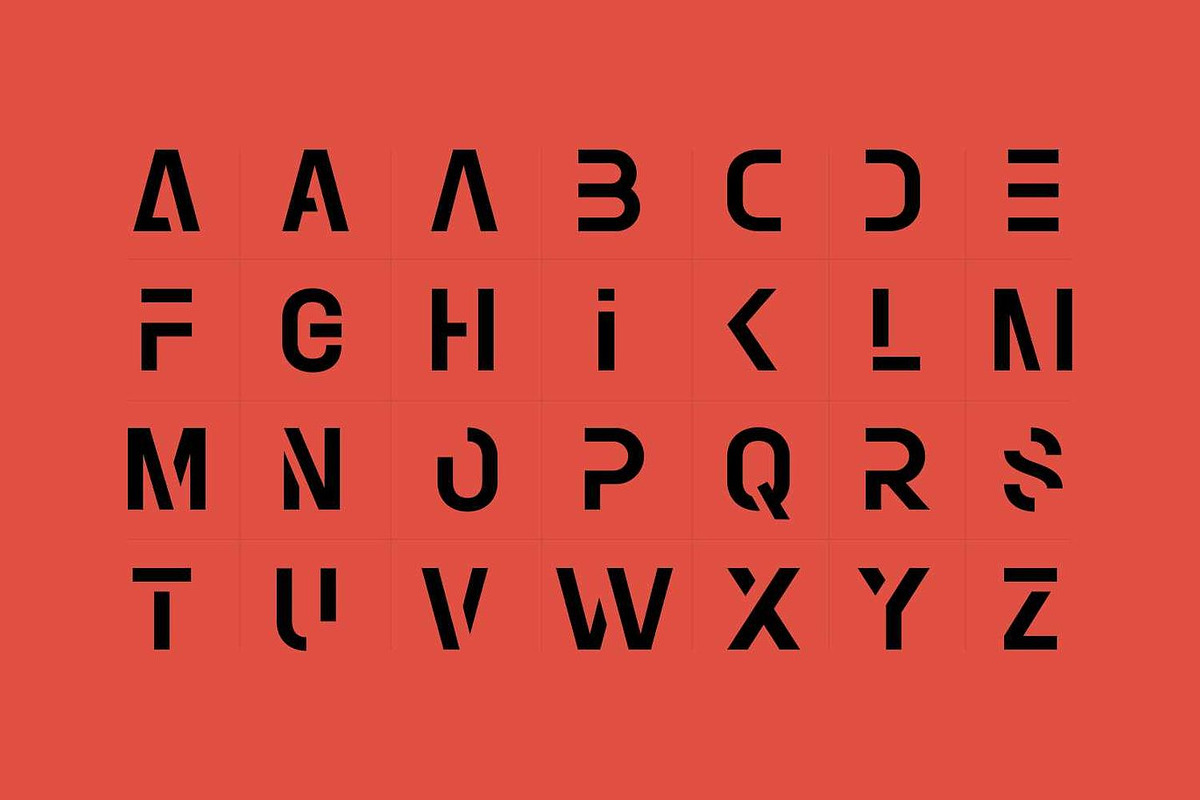 Neusharp - Modern Sans Serif Font, a Sans Serif Font by Luna Shop (Photo 7 of 14)