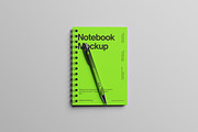 Notebook with Pen Mockup, a Books & Magazine Mockup by AKMAL STUDIO (Thumbnail 2 of 5)