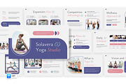 Solavera Yoga Studio Keynote, a Presentation Template by Loin Studio (Thumbnail 1 of 4)