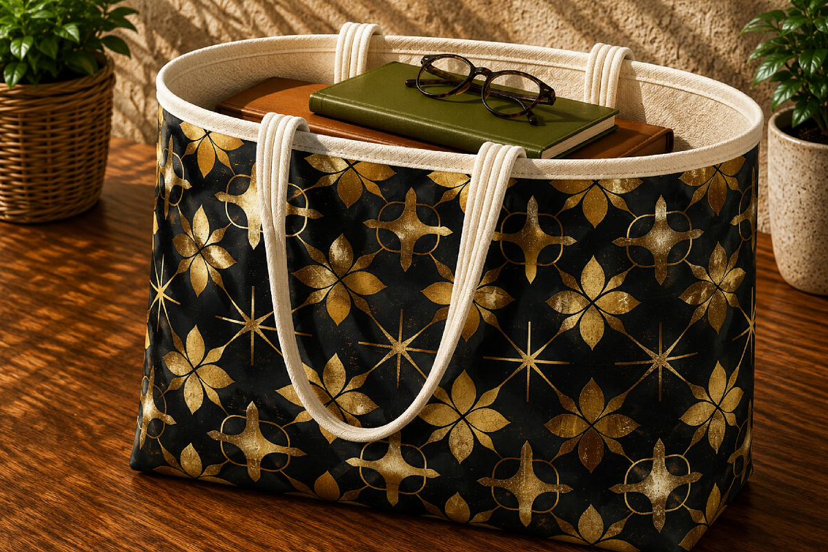 Gold Glam Seamless Velvet Pattern, a Pattern Graphic by Canvas Craft (Photo 5 of 9)