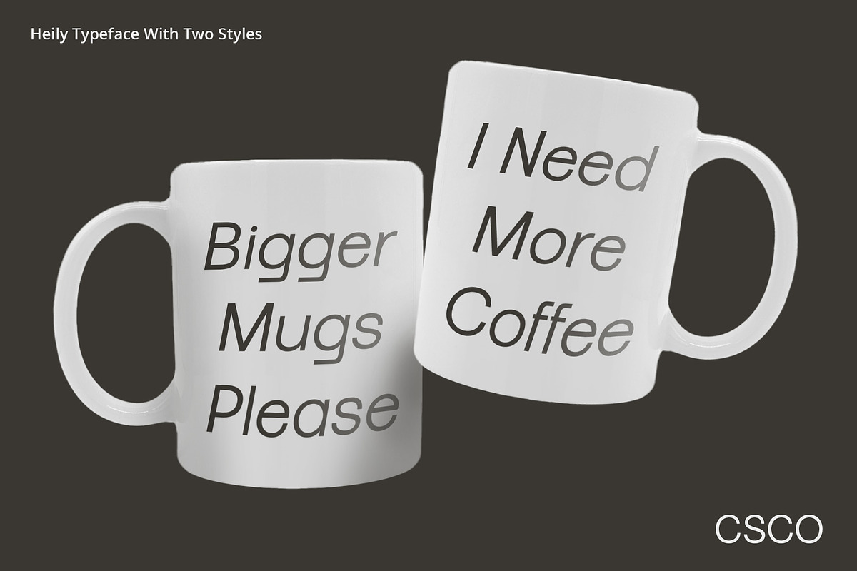 Heily – Grotesque Sans Serif, a Sans Serif Font by Craft Supply Co. (Photo 5 of 8)