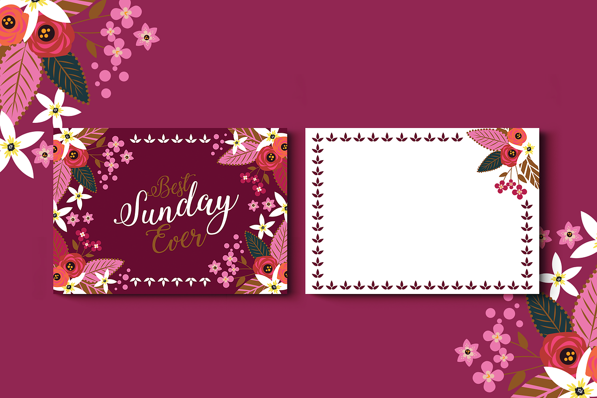 Floral Card Collection-45 files, a Card Template by Werlang Paper (Photo 14 of 43)