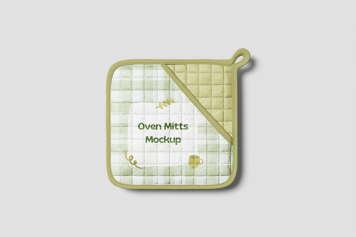 Oven Mitts Mockup, a Product Mockup by Hazzpro_Std (Photo 4 of 5)