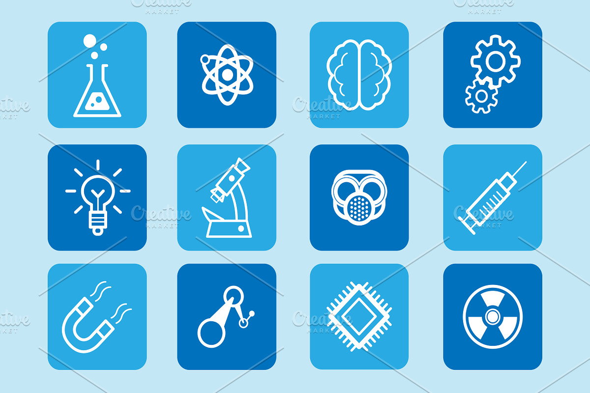 Science, medicine & health icons, an Icon by ToonPlanet Vector Assets (Photo 1 of 2)