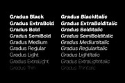 Gradus Grotesk Font Family, a Sans Serif Font by Brenners (Thumbnail 3 of 19)