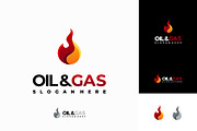 Set of Set of Oil and Gas logo, a Branding & Logo Template by Lucky Creative (Thumbnail 5 of 5)