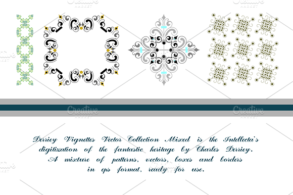 Derriey Vignettes Vector Mixed preview 3