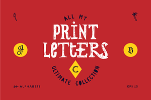 All my Print letters