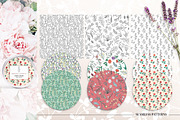 Botanical Wildflowers. Patterns, an Illustration by Diana Kovach (Thumbnail 7 of 11)