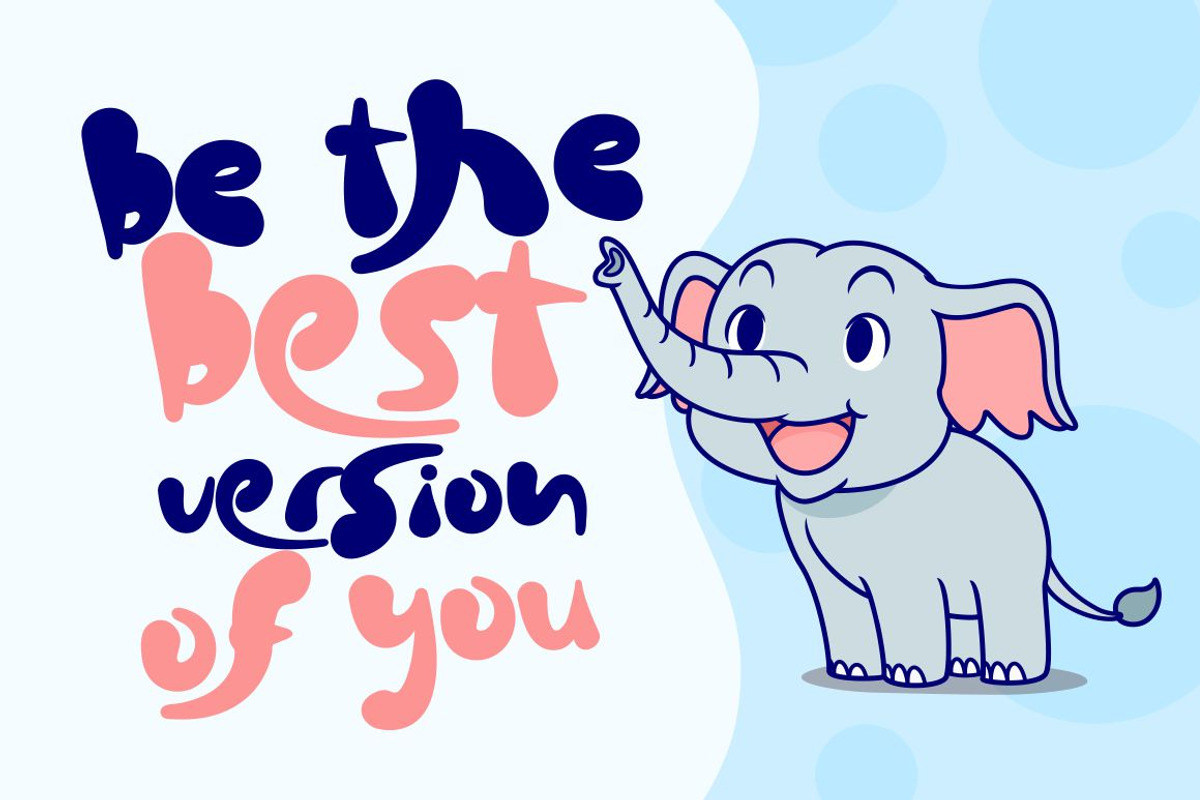 Chubby Elephant - Bold Playful Font, a Font by PutraCetol Studio (Photo 4 of 12)