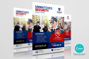 Security Company Canva Flyer, a Flyer Template by PSDPixel (Thumbnail 4 of 4)