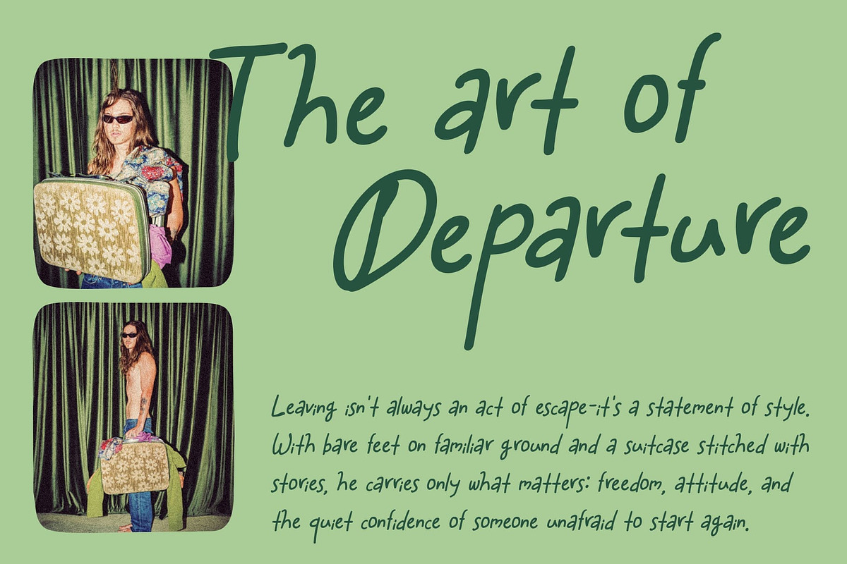 CS Darlene – Bad Handwritten Font, a Handwritten Font by Craft Supply Co. (Photo 3 of 8)