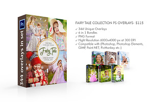 Fairy Tale Photoshop Overlays