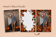 Autumn Photo Frame Template, a Layer Style Add-On by DesignerCandies (Thumbnail 3 of 7)