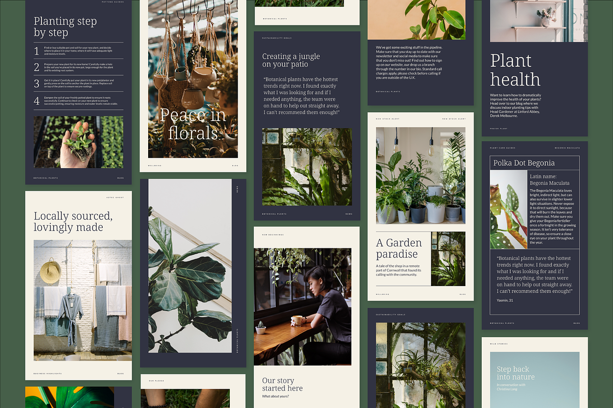 Moda Social Media Pack, a Marketing Template by Design by Barton (Photo 7 of 7)