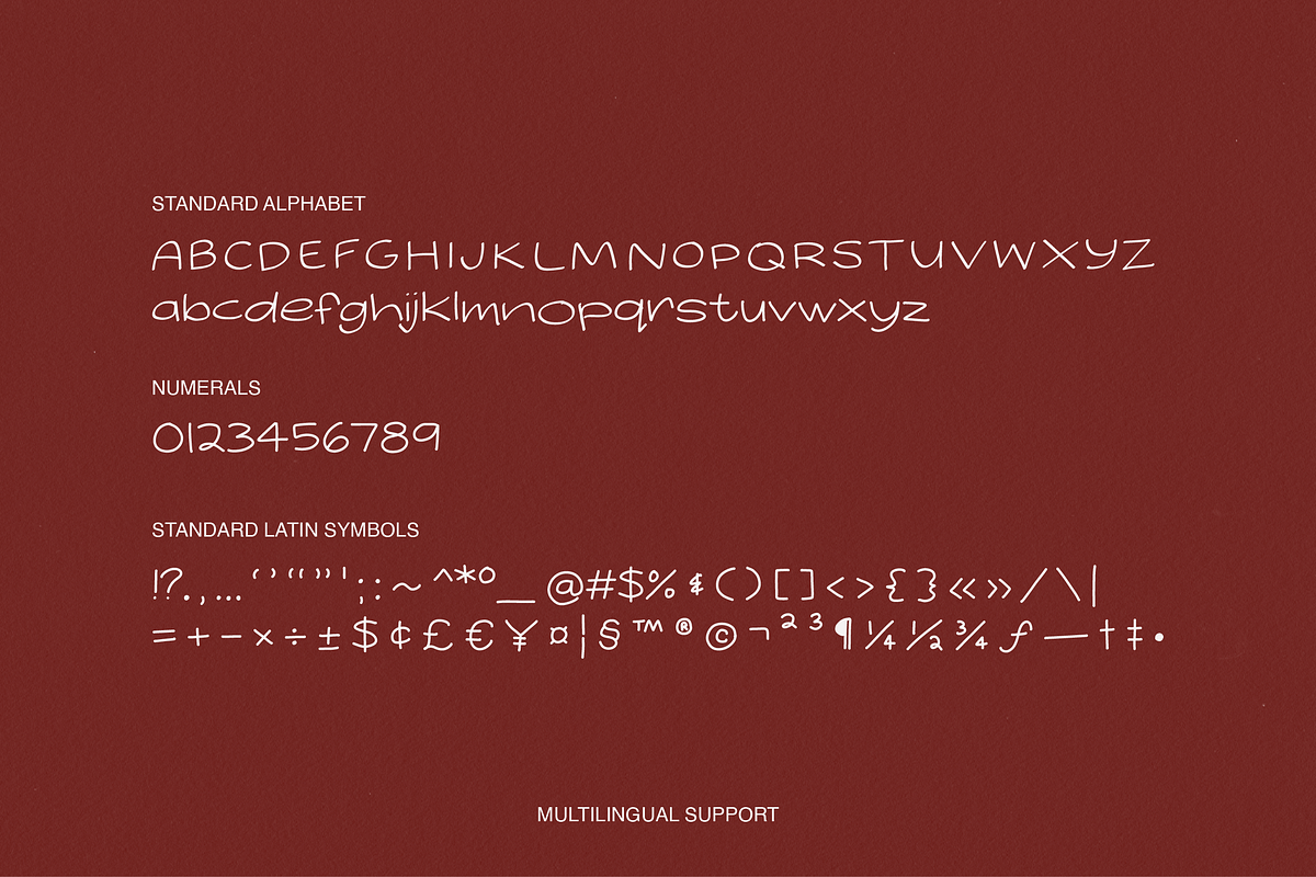 Pen Ponder | Handwritten Font, a Handwritten Font by RS Design Co. (Photo 3 of 5)