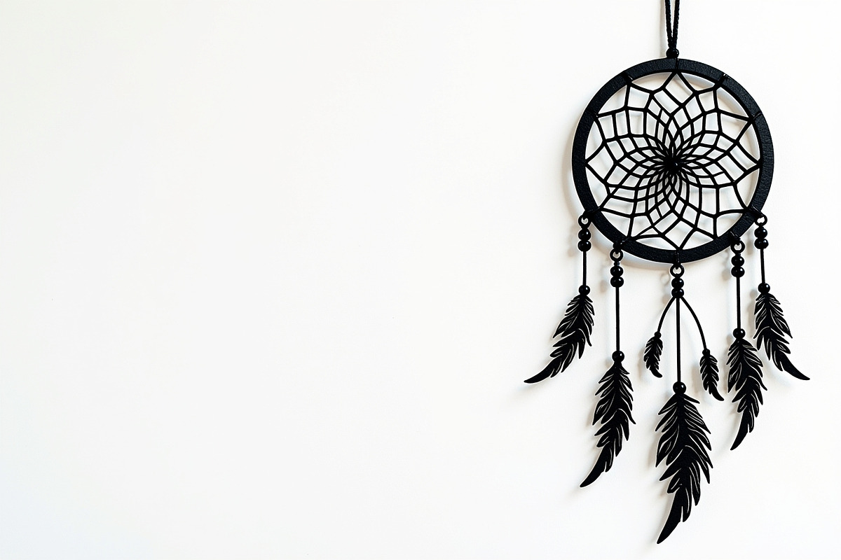 Scandinavian Unique Dreamcatcher, an Illustration by Amazin_art (Photo 13 of 26)