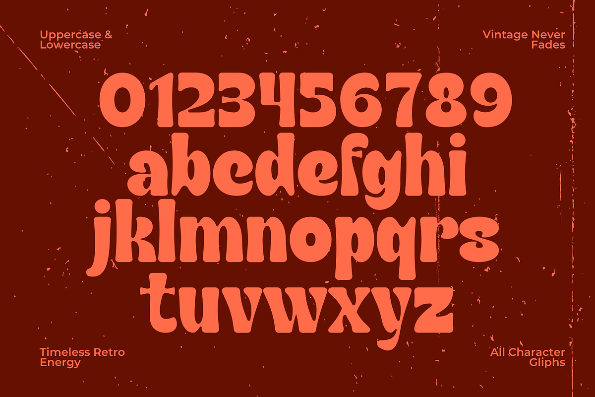 Cintag – Retro Bold Display Font, a Sans Serif Font by MaikoHatta (Photo 6 of 7)