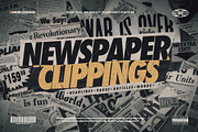 Newspaper Clippings, an Object Graphic by Indieground Design Inc. (Thumbnail 1 of 8)