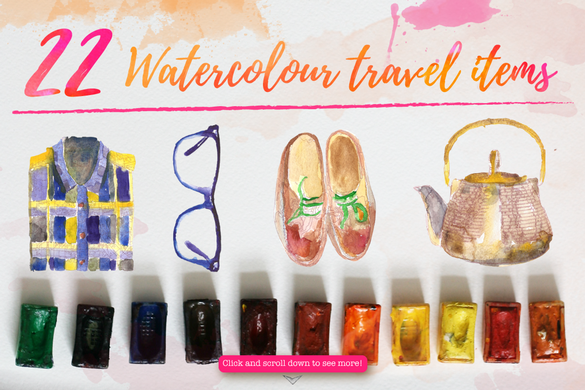 TRAVEL KIT, an Illustration by Splash! (Photo 2 of 4)