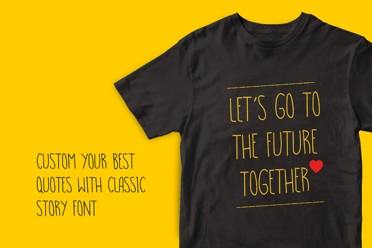Classic Story, a Handwritten Font by Rahagita Studio (Photo 4 of 6)