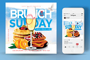 Brunch Saturday Flyer, a Flyer Template by Artolus (Thumbnail 2 of 2)